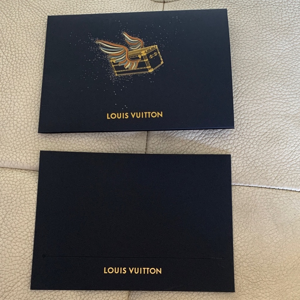 Louis Vuitton paper photo holder